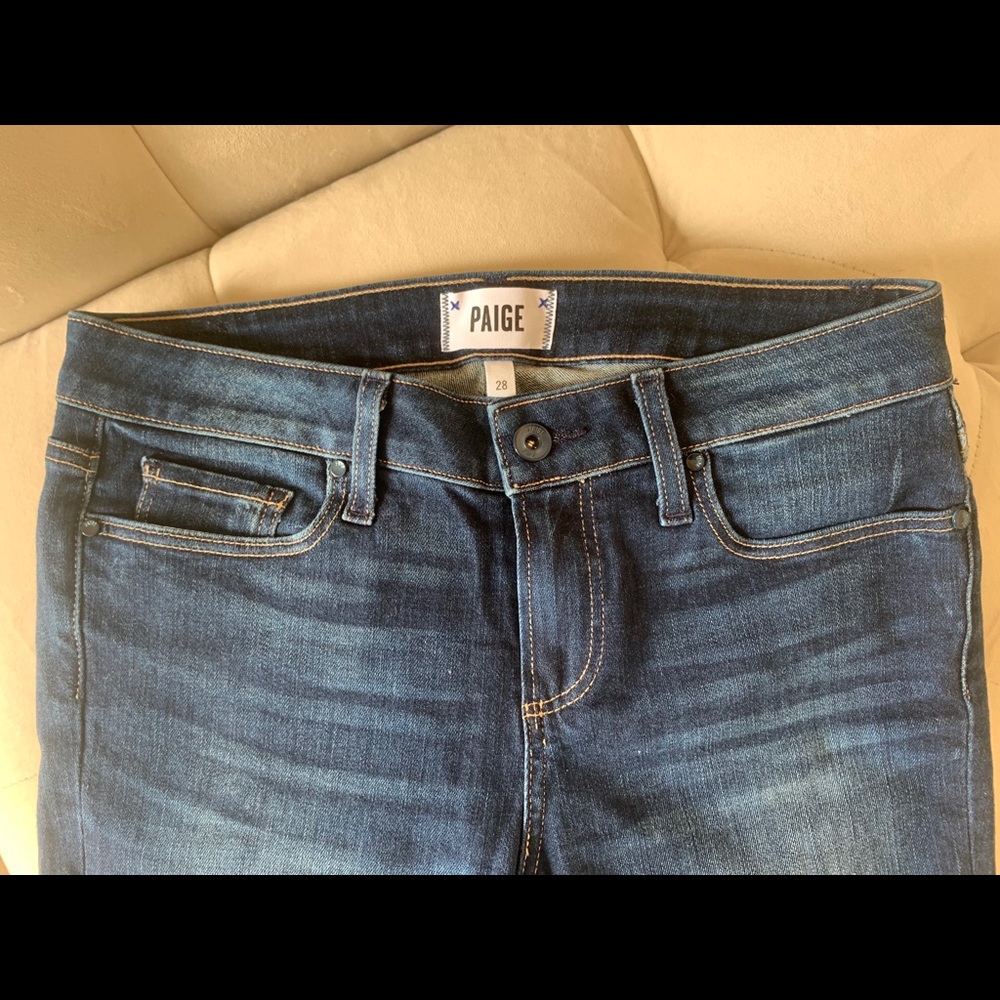 PAIGE SKYLINE SKINNY JEANS